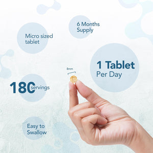 Zipvit Selenium 200Mcg with Vitamins A, C, E. 180 Vegan Tablets. Supports Normal Thyroid, Skin, Hair & Nails, Immune System, and Antioxidant Protection. 6 Month Supply.