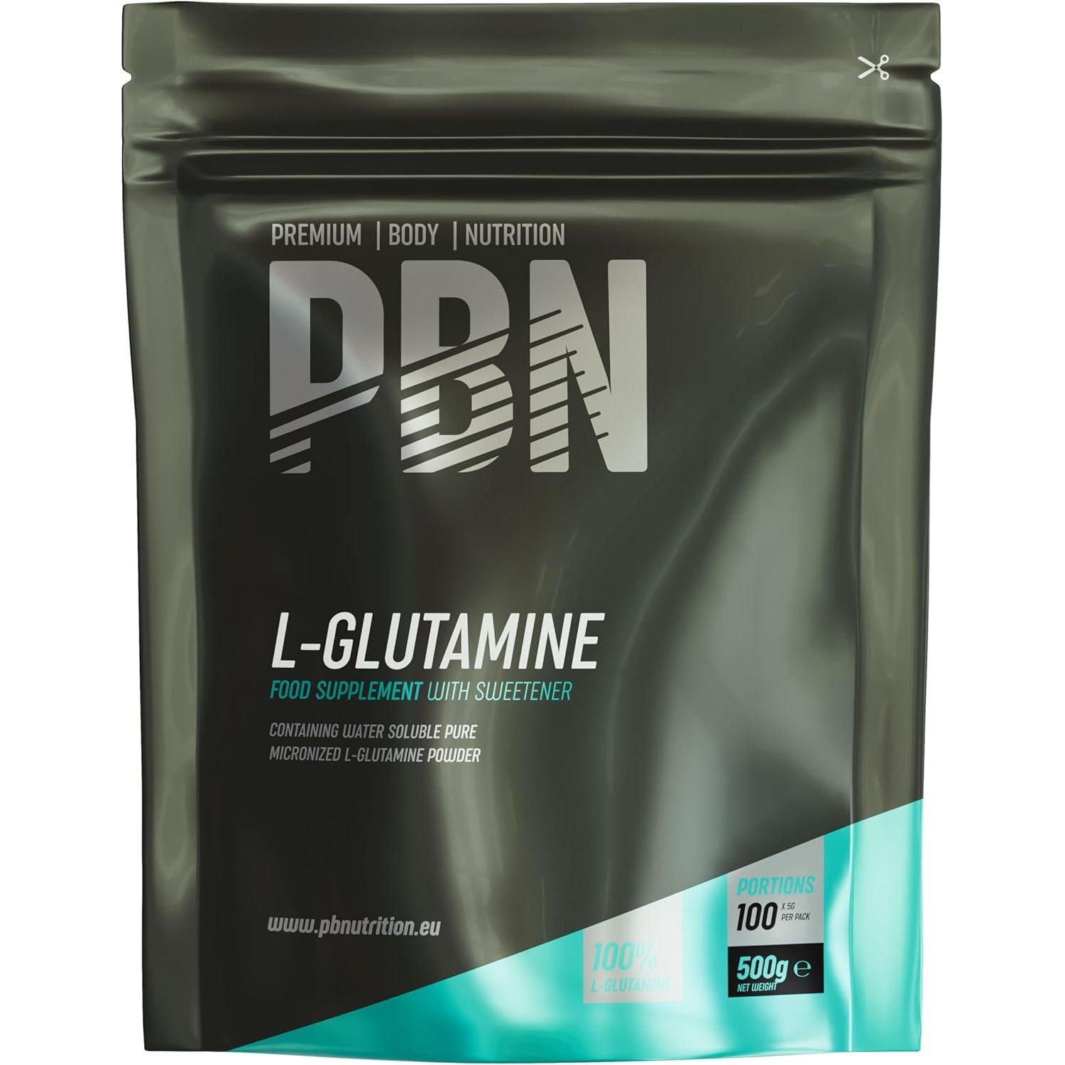 PBN L-Glutamine 500G Pouch