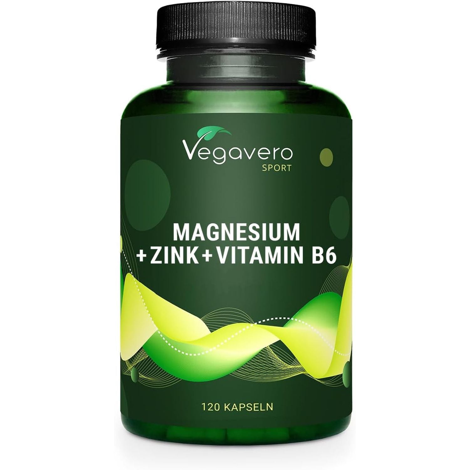 Vegavero ZM+ Supplements | Zinc + Magnesium + Vitamin B6 | Improved Absorption of Zn Aspartate + Citrate | Muscle Growth | for Men and Women | Vegan