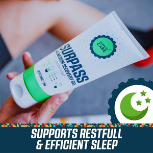 SURPASS Magnesium Recovery Gel 200 Ml - Zechstein Magnesium Boosted by Sepitonic 3M - Restless Legs, Muscle Cramps, Joint Relief & Sleep - Effective Post-Activity Regeneration – Menthol Cooling Effect