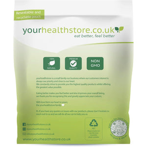Yourhealthstore® Premium Oat Fibre 250G, Extra Light and Fluffy, Great for Keto King Bread, Vegan, Produced in the EU, (Recyclable Pouch)