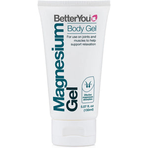 Betteryou Magnesium Body Gel | Pure, Clean, and Natural Source of Magnesium Chloride | Transdermal Magnesium Body Gel | for Use on Joints and Muscles | 150Ml