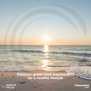 High Strength Zinc Tablets 50Mg in Bisglycinate | 400 Vegan Tablets | 6+ Months Supply | High Absorption Zinc Supplements for Men and Women | by Clearwave Health