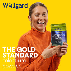 Wellgard Pure Colostrum Powder, High Levels of Immunoglobulin G (Igg), Unflavoured, Gmo-Free, Hormone-Free, 60G