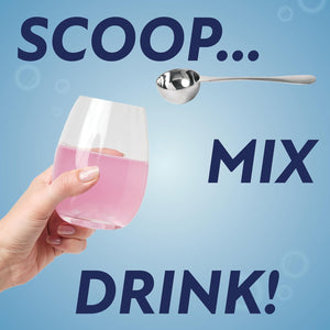 Rejuvenated H3O Hydration - Hyaluronic Acid & Resveratrol Drink for Skin & Body Hydration - Power Drink for Healthy and Hydrated Skin with Hyaluronic Acid (30 Servings)