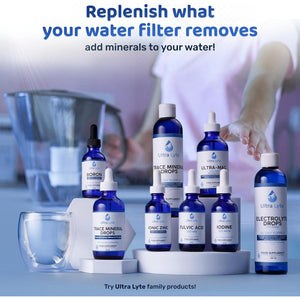 Ultra Lyte Ultra Mag Ionic Magnesium Supplement – 118Ml Food Supplement – Concentrated 400Mg Liquid Minerals – Reduce Tiredness & Fatigue – Supports Electrolyte Balance & Muscle Function