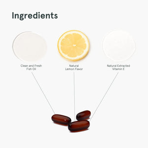 Puori O3 Omega 3 | 180 Fish Oil Omega 3 2000Mg per Serving Softgel Capsules | Omega 3 Fatty Acid Concentrated Fish Oils Supplement | Easy Absorption & No Artificial Ingredients