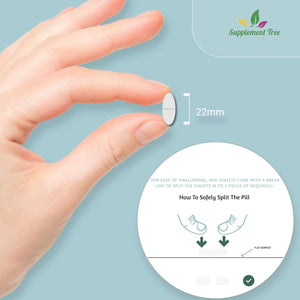 Calcium Magnesium Zinc and Vitamin D plus Vitamin K2 MK-7 Supplement - 180 Vegan Tablets - High Strength Calcium Tablets Complex with Vitamin K2 Copper Manganese Selenium & Boron - UK Made