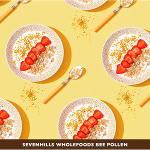 Sevenhills Wholefoods Bee Pollen Granules, Raw, Ethically Harvested 500G