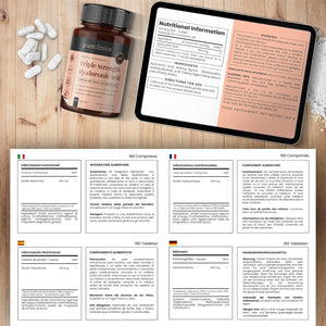 Triple Strength Hyaluronic Acid Supplement – 300Mg per Tablet | 180 Tablets | 6 Months Supply.