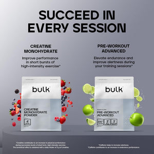 Bulk Collagen Powder with Peptides and Vitamin C, Hydrolysed Bovine Collagen, High Protein Supplement Daily Use in Smoothies, Shakes and Recipes, Joint and Skin Routine, Apple, Easy Mixing 500G