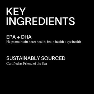 ARTAH Essential Omegas – High Strength Marine Omega‑3 (EPA 1000 Mg + DHA 500 Mg) – 60 Friend‑Of‑The‑Sea Certified Fish Oil Softgels – Brain, Heart, Skin & Inflammation Support