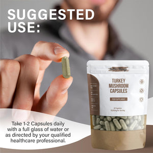 Turkey Mushroom Capsules (Pack of 60)