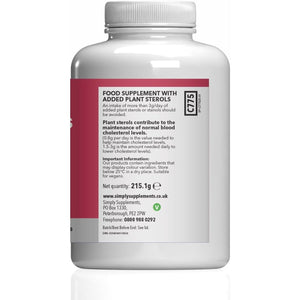 Plant Sterols 800Mg | Helps Maintain Normal Cholesterol Levels | with Beta-Sitosterol | 360 Vegan Tablets = 4 Months' Supply | Vegan & Vegetarian Friendly | Manufactured in the UK