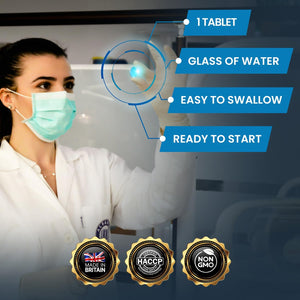 ERECTOLON | Pills for Men UK | Blue 10 Stamina & Energy Tablets | Fast-Acting Tribulus Terrestris Herbal Supplements for Enhanced Performance & Stamina | Korean Ginseng | Supplement for Men