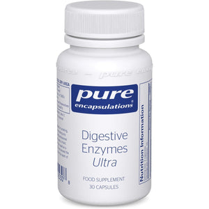 Pure Encapsulations Digestive Enzymes Ultra Vegetarian - Supports Nutrient Absorption - 30 Capsules