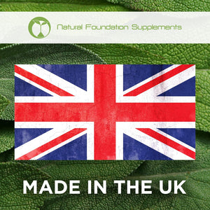 Sage Leaf Supplement | 240 Tablets | Salvia Officinalis Extract | Made in the UK | Vegan Friendly & Gluten Free (240)