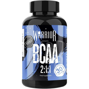 Warrior BCAA 60 Tablets - Branched Chain Amino Acids - Ultra Pure Pharmaceutical Grade Leucine, Isoleucine and Valine in a 2:1:1 Ratio