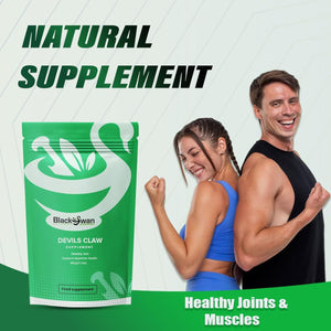 Black Swan Devil'S Claw Tablets - 3000Mg Antioxidant Formula anti Inflammation Joints Digestive Health Muscle Pain Relief Natural Herbal Supplement - 60 Tabs 2 Month Supply