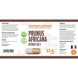 Hepatica Pygeum Africanum – 2000Mg Equivalent (100Mg 20:1 Extract) | 90 Vegan Capsules | 13% Phytosterols | High-Strength Prostate & Urinary Health Support | 3Rd Party Lab Tested