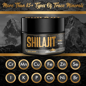 Himalayan Pure Natural Shilajit Resin 50G - Original Himalayan Shilajit