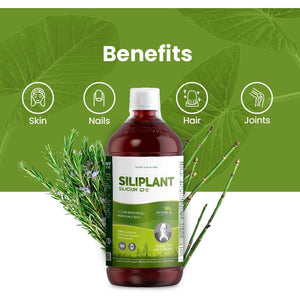 G7 Siliplant Improved Formula. Liquid Silica Supplement Collagen Booster, Strengthens Bones and Joints Supplements, Boosts Skin Elasticity. 33-Day Treatment.