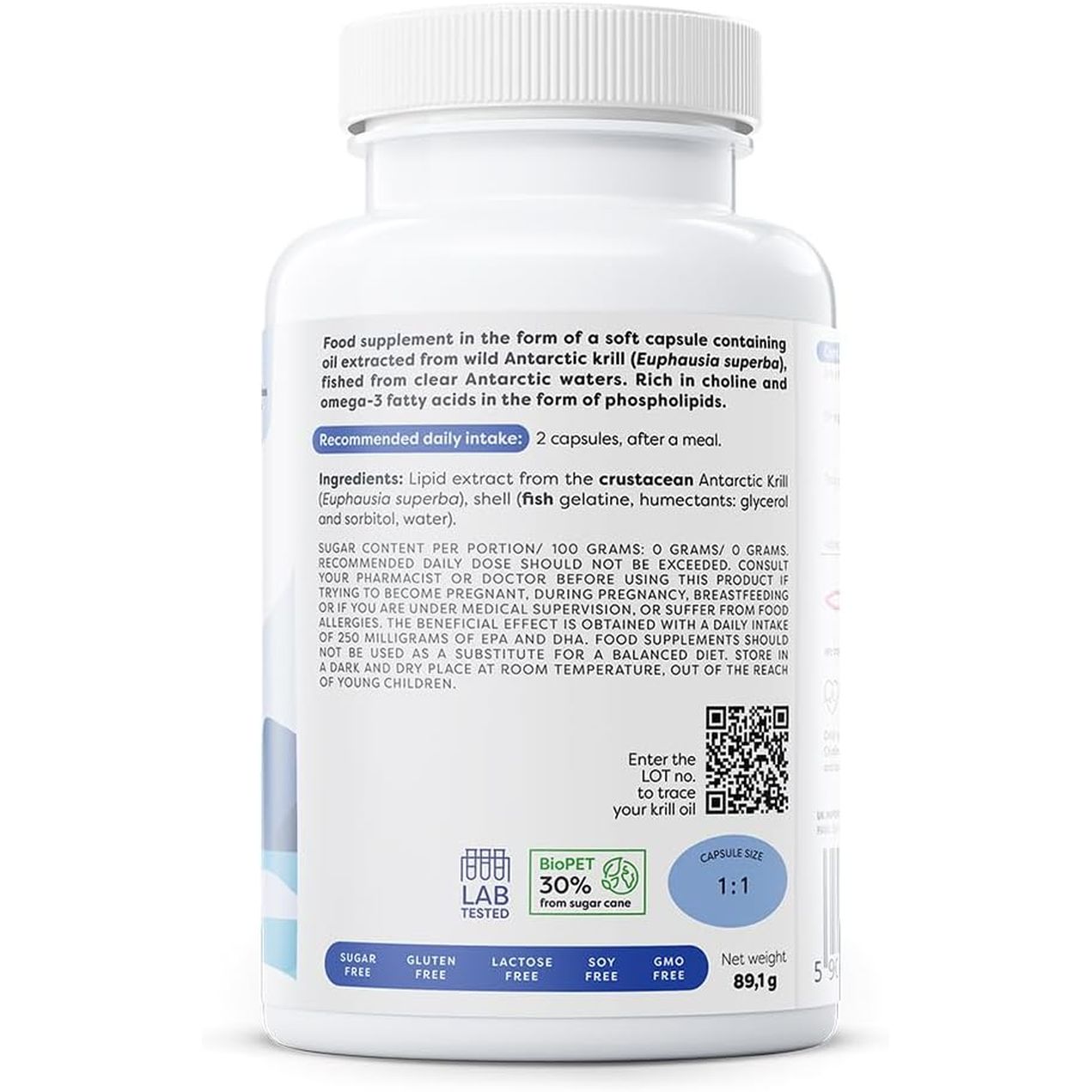Osavi Super Krill Oil 1180 Mg – 120 Softgels | Omega-3 from Wild Antarctic Krill | Supports Heart, Brain & Liver Health | Rich in Choline & Phospholipids | Sourced from Antarctic Waters