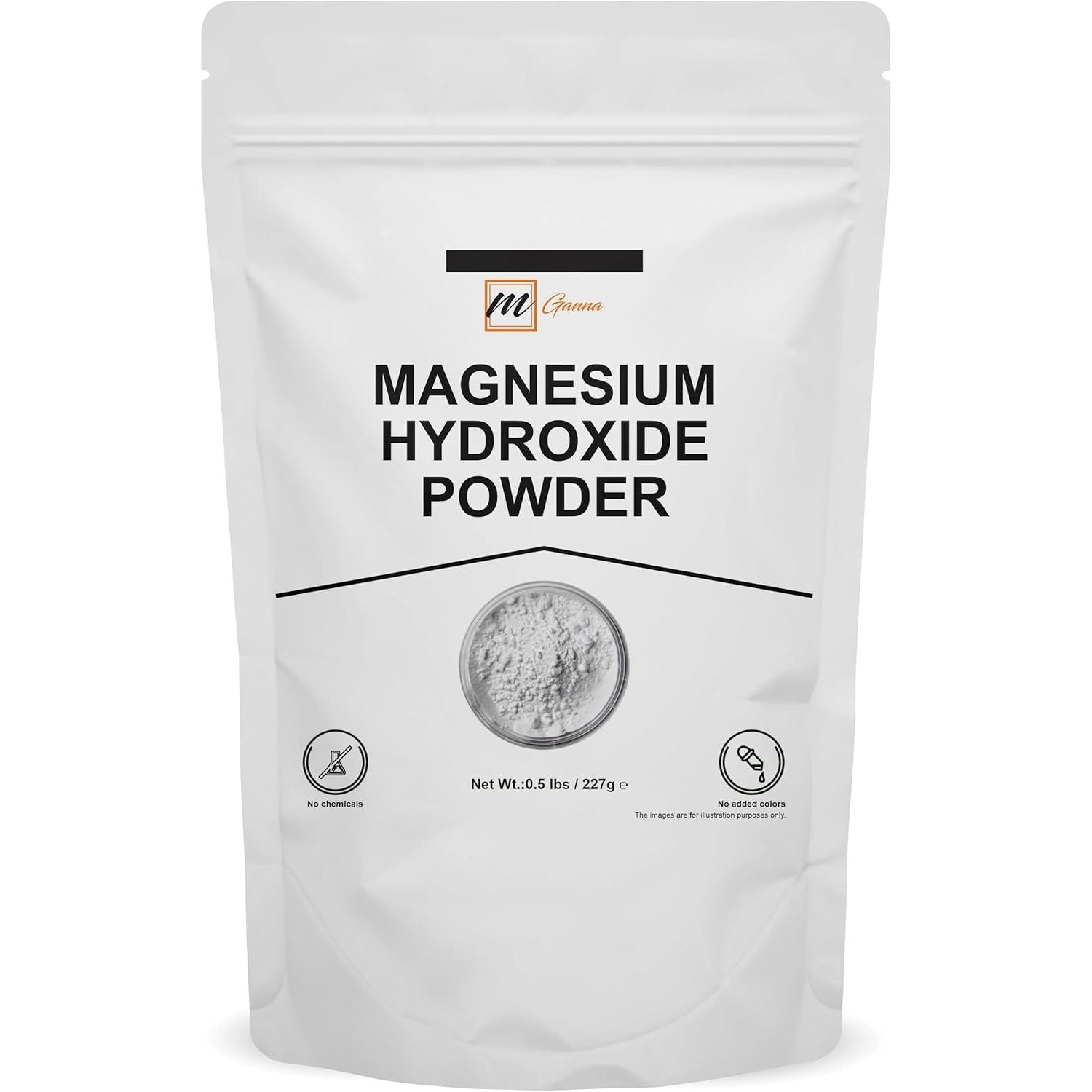 100% Magnesium Hydroxide Powder 227 G / 0.5 Lbs
