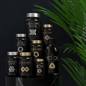 Magnesium Complex 1466Mg - Magnesium and Zinc Supplements with Vitamin D3 & B6 - Premium Supplements for Women & Men - High Strength Chelated Citrate Tablets - 120 Capsules - Vegan & UK Made