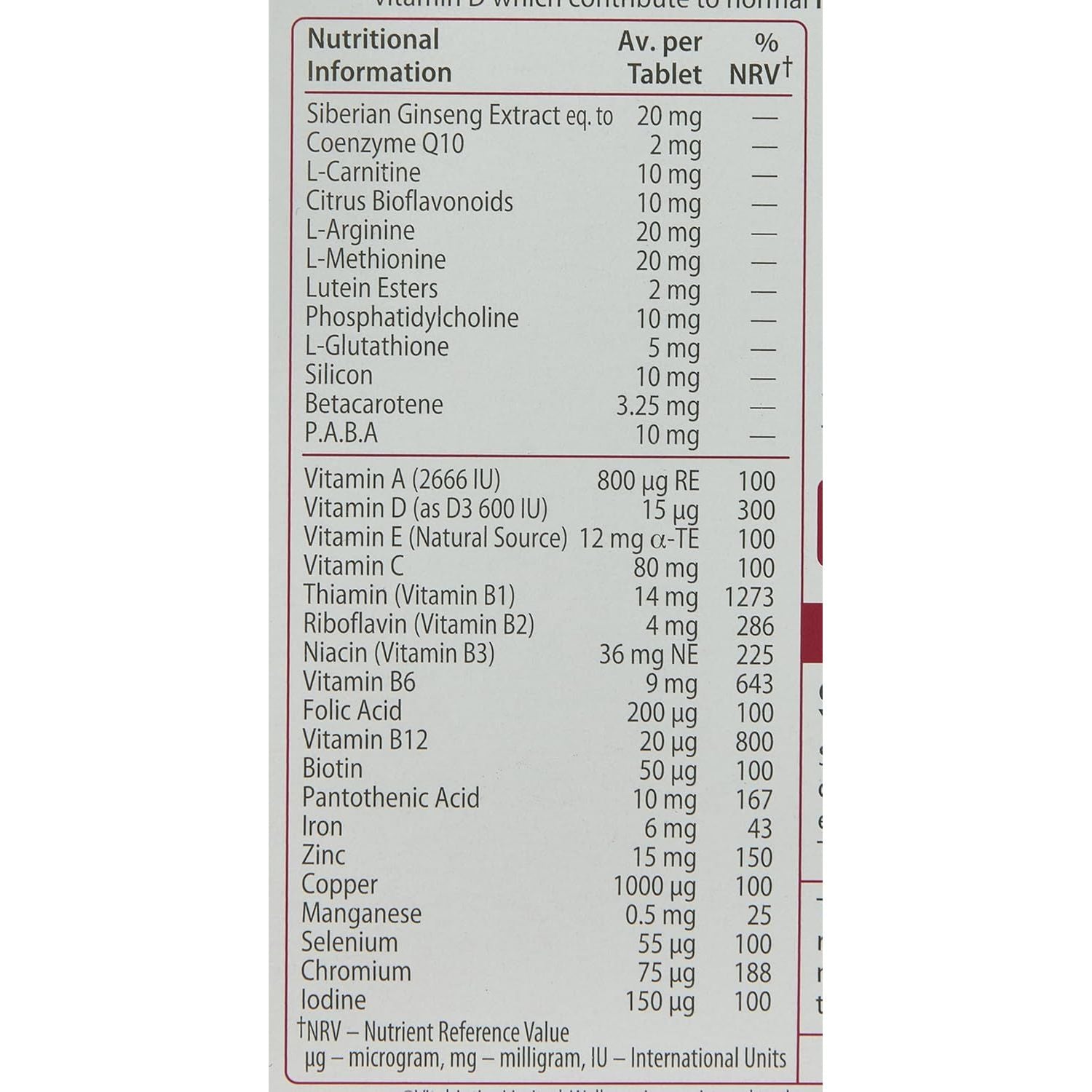 Wellman 50 Tablets, 30 Count