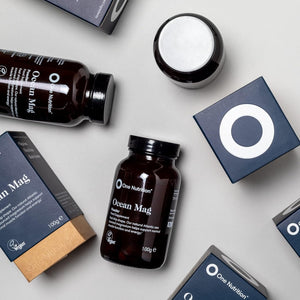 One Nutrition Ocean Mag - Natural Source of Magnesium Hydroxide – Filtered from Fresh Atlantic Sea Water – 60 Capsules