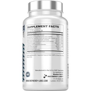 Trace Minerals Complex (Maximum Dose in UK) 3 Month Supply, Trace Minerals Supplements - 90 Capsules Multimineral Tablets Zinc, Iodine, Selenium, Boron, Potassium, Copper