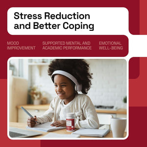 NAVEH PHARMA Optimind - Focus Supplement | Natural ADHD Supplements for Kids | 30 MG Saffron Supplements: Kids Vitamins and Memory Supplement for Brains | Mood Support | 60 Calm Gummies (Strawberry)