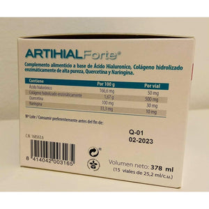 Opko Health-Artihial Forte 15 Vials/Box Joint Protection,Collagen, Hyaluronic Acid, Naringin, Quercetin