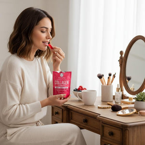 Eweneed Collagen Gummies for Skin, Hair and Nails, Mixed Berry Flavour, 60 Gummies with Marine Collagen