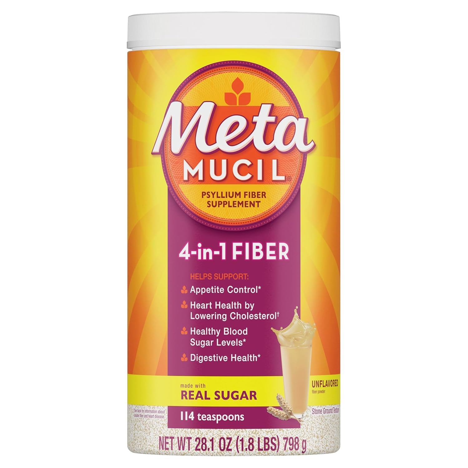 Daily Fiber Supplement, 114 Doses