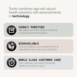 Toniiq 50 Billion CFU Lactobacillus Reuteri Probiotic 50Mg per Serving - L Reuteri Probiotics - Highest CFU Count Lactobacillus Reuteri Probiotic - 60 Vegetarian Capsules - 60 Servings