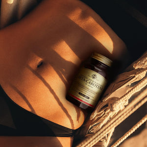 Solgar Natural Source Oceanic Beta Carotene Softgels - Pack of 60 - Fight Free Radical Damage - Strong Antioxidant - Gluten Free