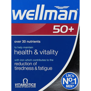 Wellman 50 Tablets, 30 Count