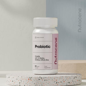 Advanced Probiotics 40 Billion CFU – 15-Strain Formula with 26B Acidophilus – Gut, Immune & Bowel Support – Made in the UK | GMP Standards | Vegan | Non-Gmo | Gluten & Dairy Free