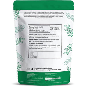H&C Herbal Ingredients Expert 100% Natural Arjuna Chhal/Bark Powder - 227G | Terminalia Arjuna