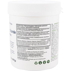 2 Pounds / 907 G Magnesium Chloride Powder | Hexahydrate | Pharmaceutical Grade Ingredients | Crystal Powder | Pure Ph. EUR., BP, USP, 100% - Muscle Pain Relief | Heiltropfen®