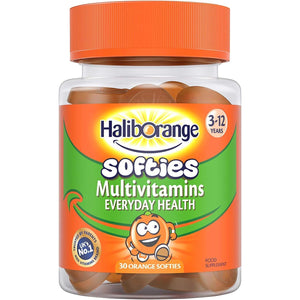 Haliborange Kids Orange Multivitamin Softies, Capsule, 30
