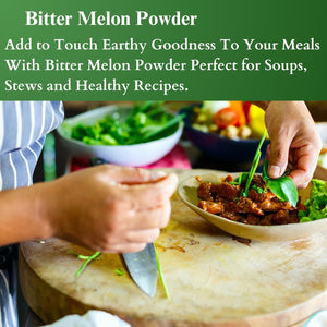 Herbs Botanica Bitter Melon Powder, Karela Powder 150 GMS