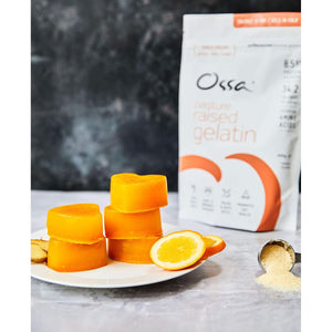 Ossa Bovine Gelatin Powder – 100% Natural, Pasture-Raised Beef Gelatine | Unflavoured Protein Powder with Collagen & Amino Acids | Keto, Paleo & Gut Health Support | 400G