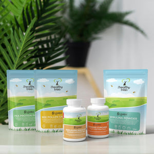 Organic Bee Pollen by Thehealthytree Company in Recyclable Packaging - Raw, Spanish Bee Pollen Granules 250G