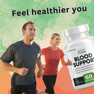 Healthy Flow Blood Support 60 Capsules 1 Month Supply