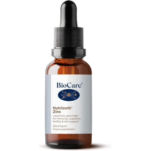 Biocare - Nutrisorb Liquid Zinc | Immunity, Cognitive Function, Fertility & Skin Health - 30Ml
