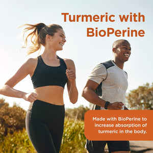 Healthspan Turmeric 10,000Mg with Bioperine Black Pepper Extract (2 Months’ Supply) | High Potency Turmeric Extract | Supports Immune, Bone & Cartilage Health | Bioperine Aids Absorption | Vegan