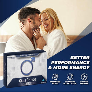 Xtraforce | Fast Action | 10 Tablets | Ginseng | Manufactured in the UK